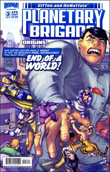 Planetary Brigade: Origins issue 3