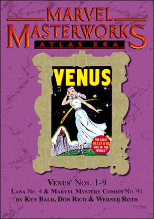Marvel Masterworks: Atlas Era Venus issue 1-B Marble Dust Jacket Vol 164