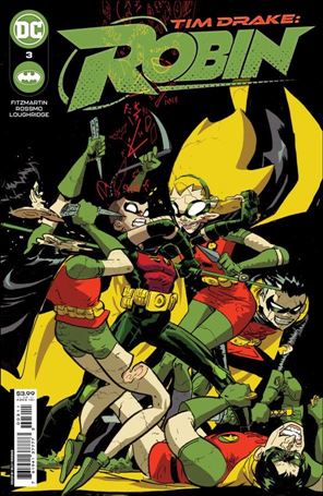 Tim Drake: Robin issue 3 Riley Rossmo Cover