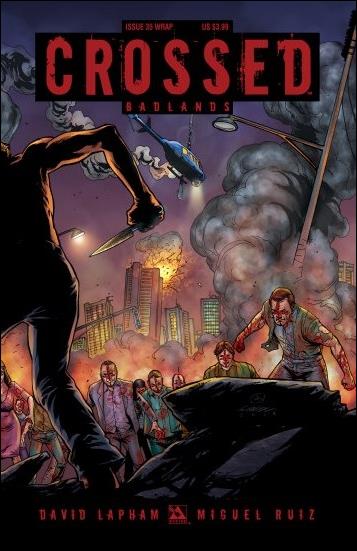 Crossed: Badlands issue 35-B Wraparound Cover