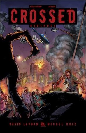 Crossed: Badlands issue 35-B Wraparound Cover