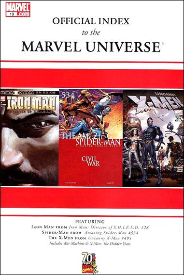 Official Index to the Marvel Universe issue 13