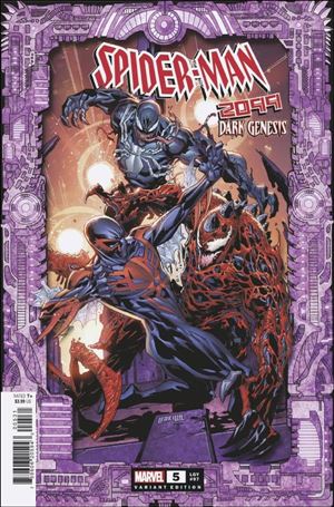 Spider-Man 2099: Dark Genesis issue 5-B Ken Lashley Frame Cover
