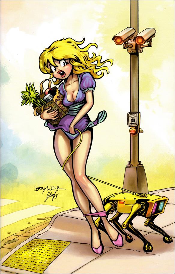 Cherry - A Tribute to Larry Welz issue nn Larry Welz "Dog Walker" Cover 1/300