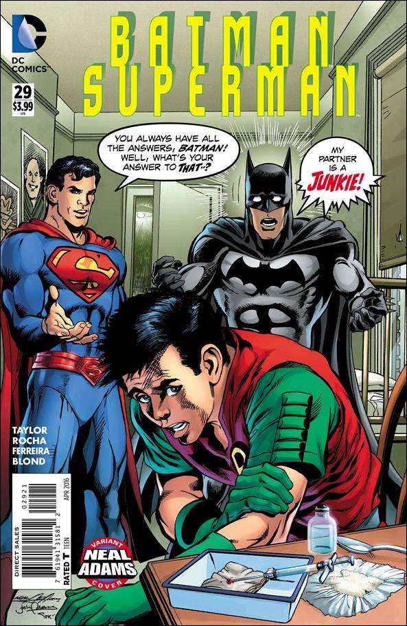 Batman/Superman (2013) issue 29-B Neal Adams Cover