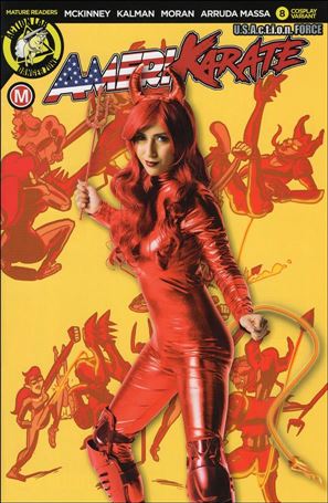 Amerikarate issue 8-E April O'Neil Photo Cover