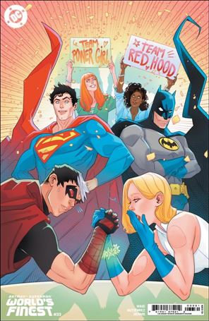 Batman/Superman: World's Finest issue 33-F Marguerite Sauvage 1:25 Cardstock Cover