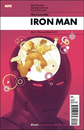 Invincible Iron Man (2008) issue 23 Salvador Larroca Cover