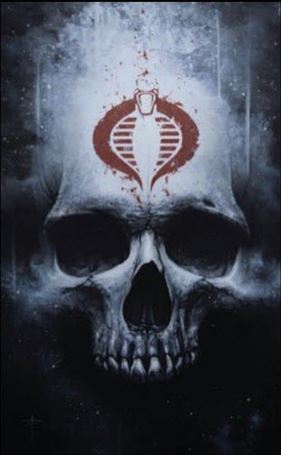 Snake Eyes: Deadgame issue 1-T Tyler Kirkham Frankies Comics Skull Cover 1/500