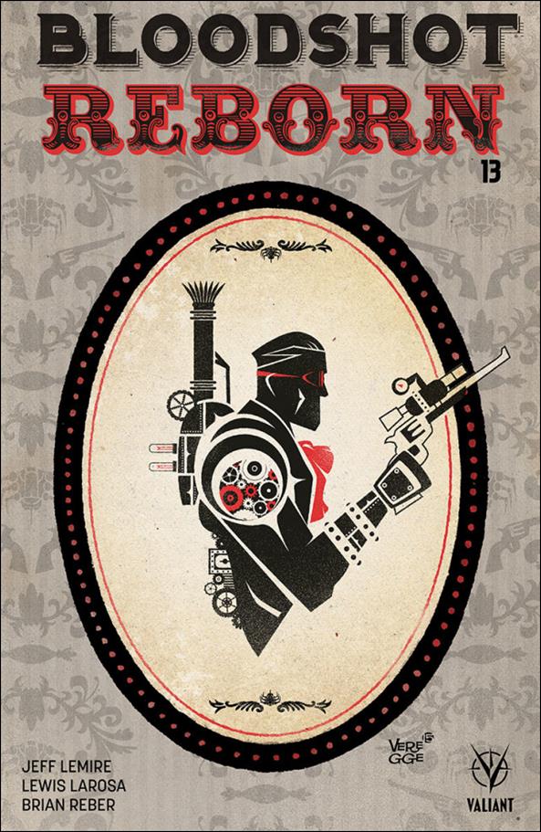 Bloodshot Reborn issue 13-B Jeffrey Veregge Cover