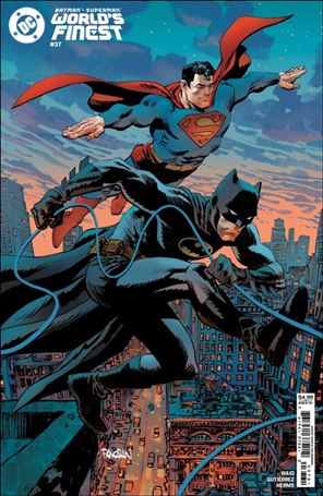 Batman/Superman: World's Finest issue 37-B Dan Panosian Cardstock Cover