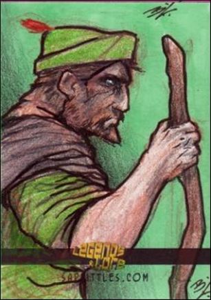 Legends & Lore (Sketch Card Subset) card BK Brandon Kenney 1/80
