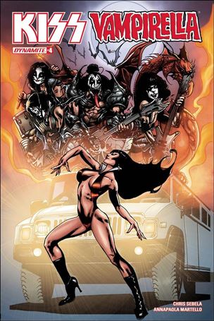 KISS / Vampirella issue 4-C Roberto Castro Cover