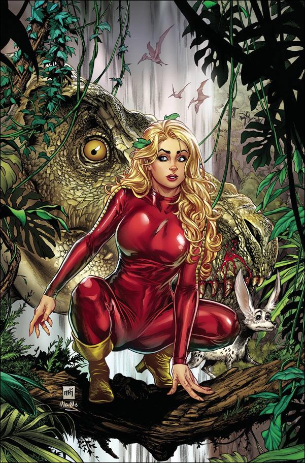 Barbarella (2021) issue 7-L Mike Krome 1:11 Virgin Cover