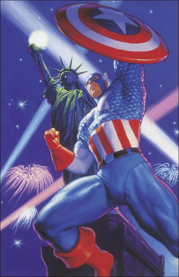 Captain America (2023) issue 8-D Hildebrandt 1:50 Marvel Masterpiece Virgin Cover