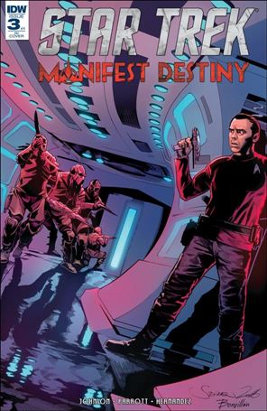 Star Trek: Manifest Destiny issue 3-C Stephen Mooney 1:10 Cover