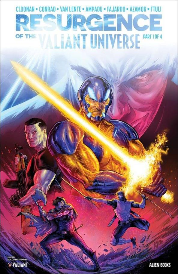 Resurgence of the Valiant Universe issue 1 Guillermo Fajardo Cover