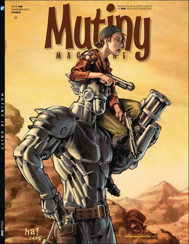 Mutiny Magazine issue 1-B Gene Ha Cover