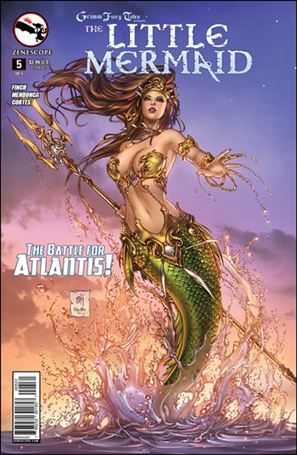 Grimm Fairy Tales Presents The Little Mermaid issue 5-C Mike Krome Cover
