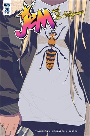 Jem and the Holograms issue 20 Meredith McClaren Cover
