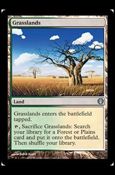 Magic the Gathering: Duel Decks: Knights vs. Dragons (Base Set) card 35 Grasslands