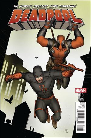 Deadpool (2016) issue 13-C Khoi Pham Daredevil Cover