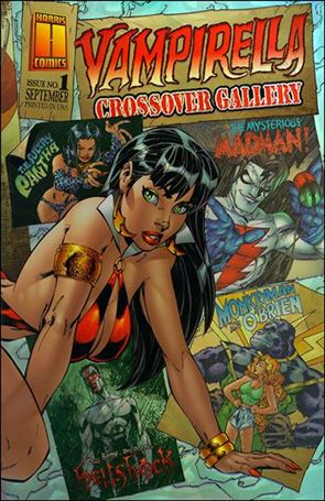 Vampirella: Crossover Gallery issue 1-B J. Scott Campbell Chromium Cover