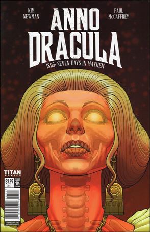 Anno Dracula: 1895 Seven Days In Mayhem issue 4 Paul McCaffrey Cover