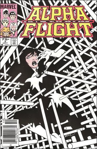 Alpha Flight (1983) issue 3-B Canadian Price Cover