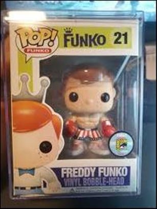 Pop! Funko - Freddy Funko figure 21 Freddy Funko (Apollo Creed) SDCC  1/96