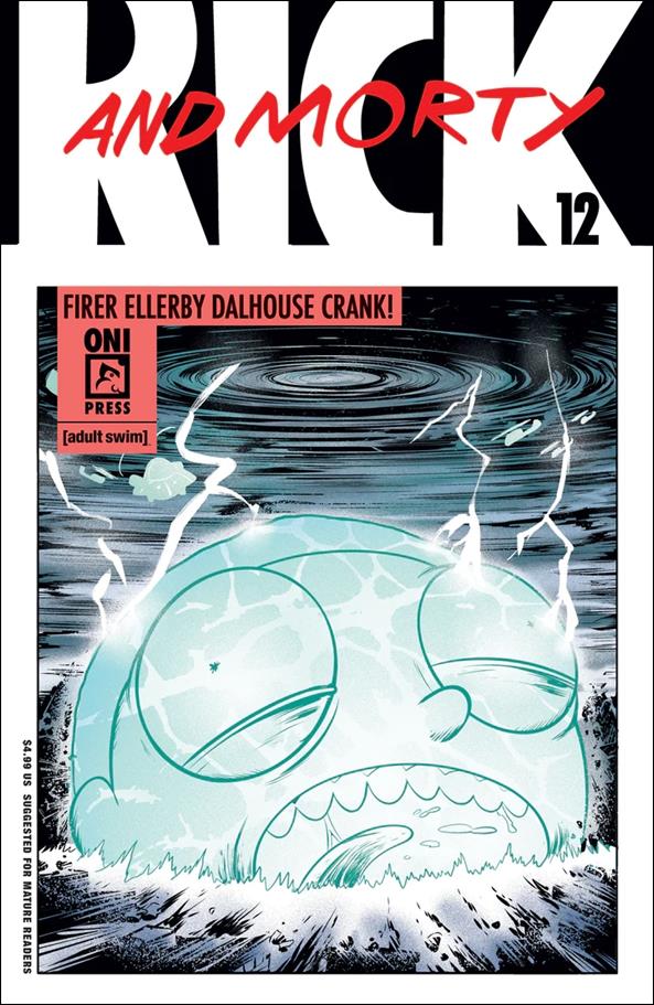 Rick and Morty (2023) issue 12-B Fred C. Stressing Cover