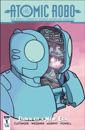 Atomic Robo: Dawn of a New Era Cover Image 1