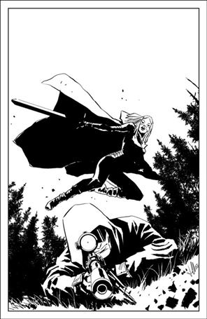 Lost Fantasy issue 2-C Luca Casalanguida B&W 1:15 Cover