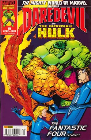 Mighty World of Marvel (UK) (2003) issue 5 Cardstock Cover