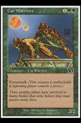 Magic the Gathering: 6th Edition (Base Set) card 219 Cat Warriors