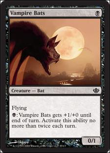 Magic the Gathering: Duel Decks: Garruk vs. Liliana (Base Set) card 35 Vampire Bats