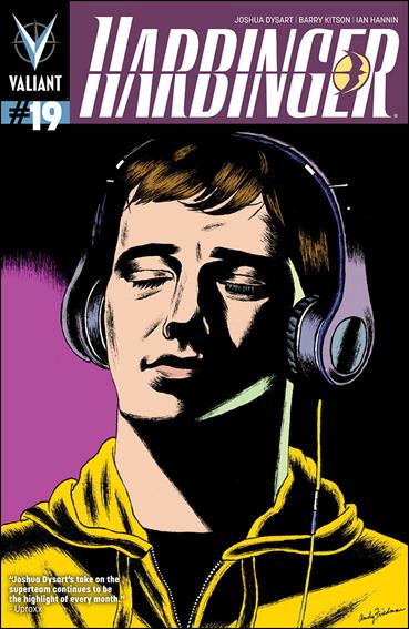 Harbinger (2012) issue 19-B Andy Friedman Cover