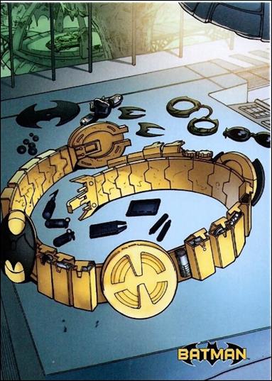DC Comics Batman: The Legend (Base Set) card 57 Batman Utility Belt