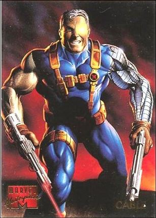 1995 Marvel Masterpieces (Base Set) card 14 Cable