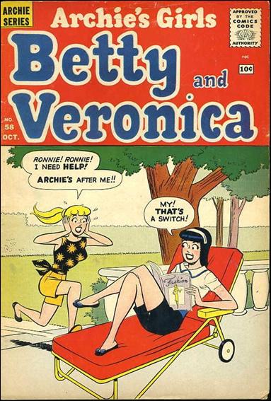 Archie's Girls Betty & Veronica issue 58