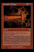Magic the Gathering: Torment (Base Set) card 102 Kamahl's Sledge
