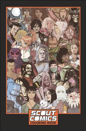 Scout Comics Coloring Book Cover Image 1
