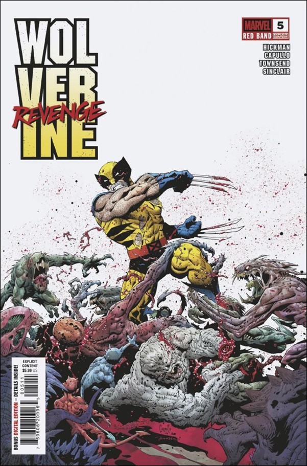 Wolverine: Revenge - Red Band Edition issue 5 Greg Capullo Polybagged Cover