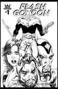 King: Flash Gordon issue 1-E Rob Liefeld 1:35 Black & White Cover