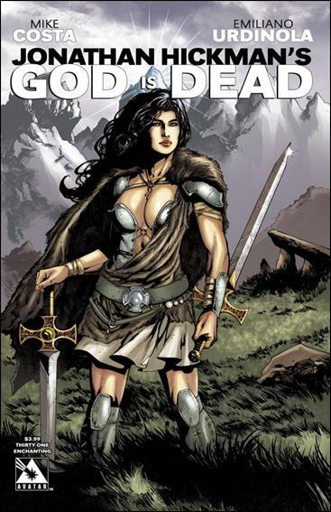 God is Dead issue 31-E  Gardenio Lima Enchanting Cover