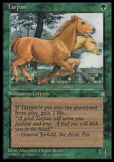 Magic the Gathering: Ice Age (Base Set) card 267 Tarpan