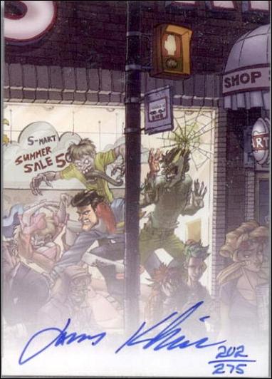 Army of Darkness (Autograph Subset) card 11 James Kuhoric Blue Ink 1/275