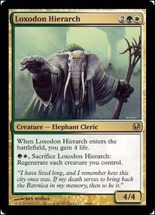 Magic the Gathering: Duel Decks: Ajani vs. Nicol Bolas card 15 Loxodon Hierarch