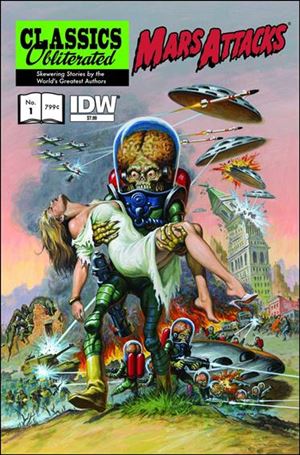 Mars Attacks: Classics Obliterated issue 1-B Earl Norem Cover