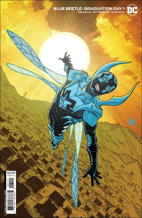 Blue Beetle: Graduation Day issue 1-B Cully Hamner Cardstock Cover